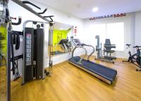Posilňovňa alebo fitness centrum v ubytovaní Hotel Vibra Marítimo