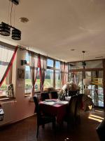 En restaurant eller et andet spisested på Penzión Korytnačka
