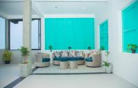 Χώρος καθιστικού στο The Ledge Ella