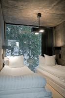 Letto o letti in una camera di Treehotel