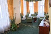 Posezení v ubytování Grandhotel Garni