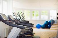 Posilňovňa alebo fitness centrum v ubytovaní Verwöhnhotel Wildspitze