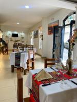 Restaurace v ubytování Quito Basecamp - Adventure Hostel
