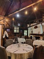 Restaurace v ubytování auberge la fermette