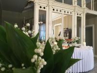Plan piętra w obiekcie Pałac w Orli - pokoje, restauracja