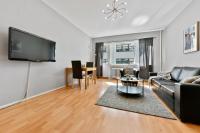 TV a/nebo společenská místnost v ubytování Forenom Serviced Apartments Oslo Rosenborg