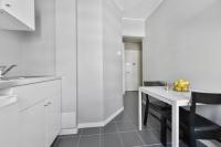 Kuchyň nebo kuchyňský kout v ubytování Forenom Serviced Apartments Oslo Rosenborg