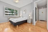 Postel nebo postele na pokoji v ubytování Forenom Serviced Apartments Oslo Rosenborg