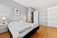 Postel nebo postele na pokoji v ubytování Forenom Serviced Apartments Oslo Rosenborg