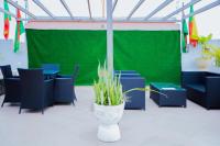 Predel za sedenje v nastanitvi Takhotel