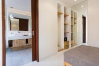 Theanna Villa and Spa Cangguにあるベッド