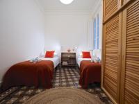 Postel nebo postele na pokoji v ubytování Suites4days Plaça Catalunya Design