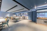 Restaurace v ubytování Hanting Hotel Nanjing Jiangning Jiaotong University Subway Station