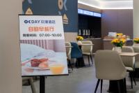 Restaurace v ubytování Huanman Hotel Qingdao Zhanqiao Zhongshan Road Metro Station Branch