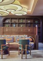 Χώρος καθιστικού στο Cameo Beverly Hills, LXR Hotels & Resorts