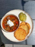 Jídlo v chaty nebo okolí