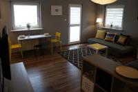 Część wypoczynkowa w obiekcie Friendly Apartments - Krakow