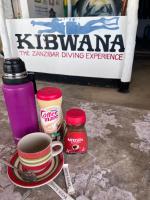 Kaffe- og tefaciliteter på Kibwana Beach Bungalows & Diving