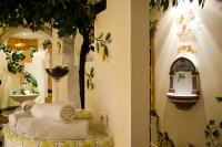 A bathroom at Hotel Idhof