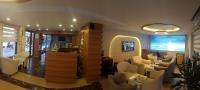 A seating area at Hotel Akcinar