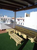 Balkón nebo terasa v ubytování Apartamentos Flor del Cotillo