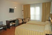 Postel nebo postele na pokoji v ubytování Hotel Los 5 Pinos
