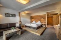 Posteľ alebo postele v izbe v ubytovaní Hotel Gran Ciasa