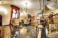 Χώρος καθιστικού στο Hotel Leopold I