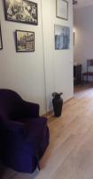 A seating area at Hostal San Martin
