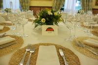 Reštaurácia alebo iné gastronomické zariadenie v ubytovaní Hotel Antico Residence Roma