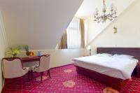 Posteľ alebo postele v izbe v ubytovaní Hotel Róża