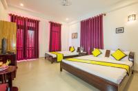 Quynh Chau Homestay Hội Anにあるベッド