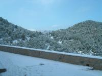 La casa de la Luz during the winter