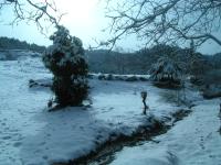 La casa de la Luz during the winter