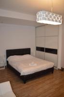 A bed or beds in a room at Villa Kefalonian Dream