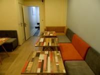 A seating area at Taksim Mood