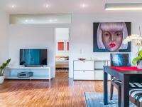 TV a/nebo společenská místnost v ubytování Apartment Zittera - Adults only