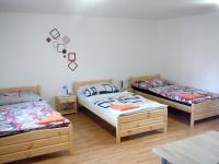 Postel nebo postele na pokoji v ubytování Ubytování nad Bisonem