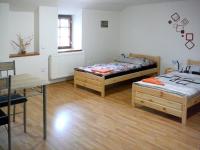 Postel nebo postele na pokoji v ubytování Ubytování nad Bisonem
