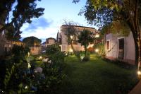 A garden outside Villa Siciliana