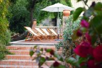 A garden outside Villa Siciliana
