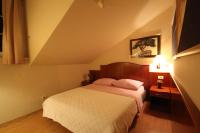 Ein Bett oder Betten in einem Zimmer der Unterkunft Villa Koruna - Mali Ston