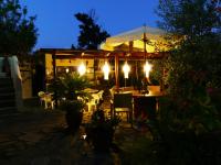 A garden outside Summer Lodge