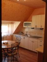 Kuchyň nebo kuchyňský kout v ubytování Apartmány PEMI Potštejn