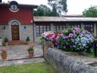 Zahrada ubytování Hotel Rural Ovio