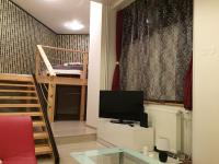 TV a/nebo společenská místnost v ubytování Old Town Boutique Apartments