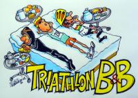 Plán poschodí v ubytovaní Triathlon B&B
