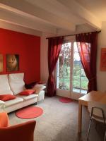 Posezení v ubytování B&B Pension Marina