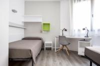 Posteľ alebo postele v izbe v ubytovaní Residencia Universitaria Resa Barcelona Diagonal