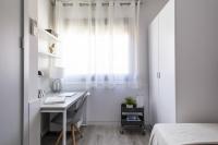 Posteľ alebo postele v izbe v ubytovaní Residencia Universitaria Resa Barcelona Diagonal